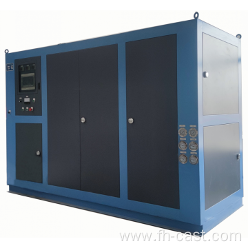 500kg medium frequency induction melting furnace
